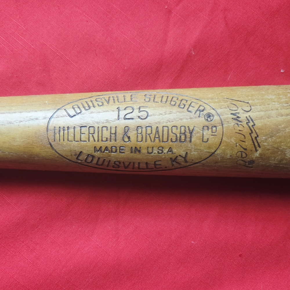 LOUISVILLE SLUGGER VINTAGE POWERIZED CAL POLY Wooden Baseball Bat